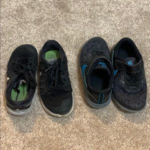 2 Pair Toddler Boys Size 10.5 Shoes